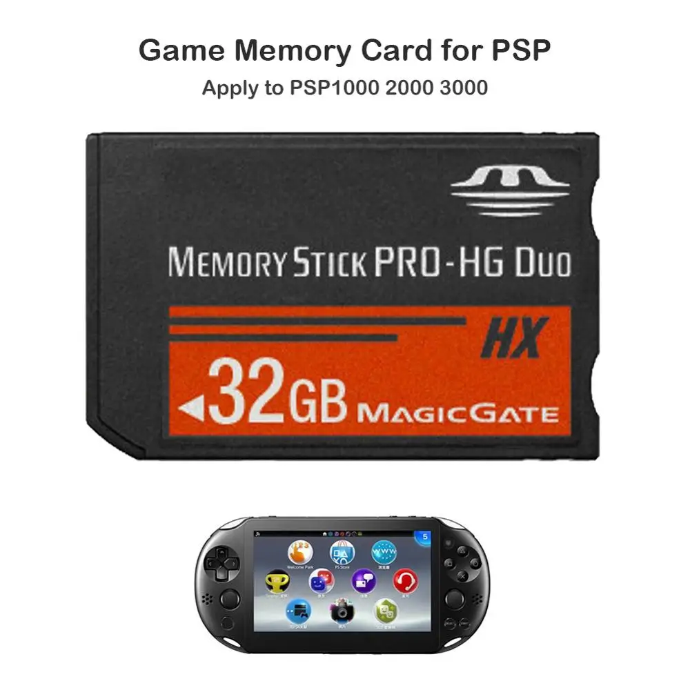 8/16/32/64 Гб карта памяти MS Pro HG Duo высокоскоростная для PSP 1000 2000 3000|Запасные части| |