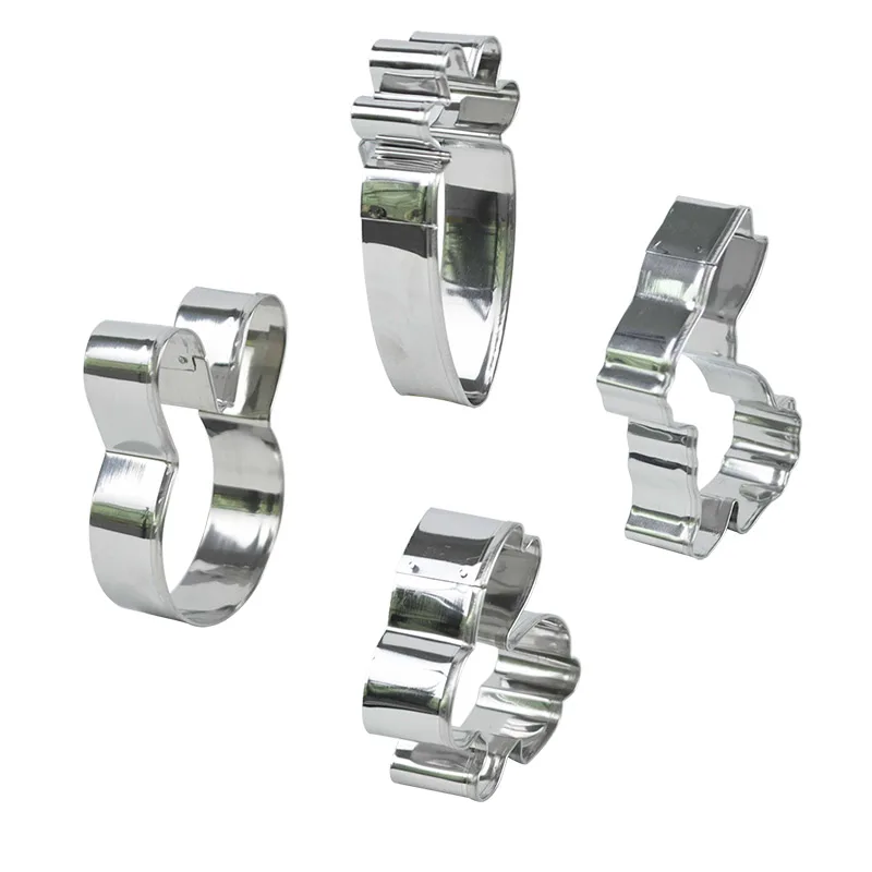 

Carrot Egg Rabbit Bunny Shape Cookie Cutter Cake Decorating Tools 3D Biscuit Baking Mold Birthday Easter Party Decor Supplies