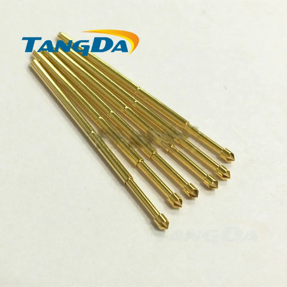 P100-LM2 PA100-LM2 P100 PA100 LM2 1,5 Тип алмаза тестовая игла тестовый вывод позолоченный медный лобзик PCB ИКТ; сезон весна