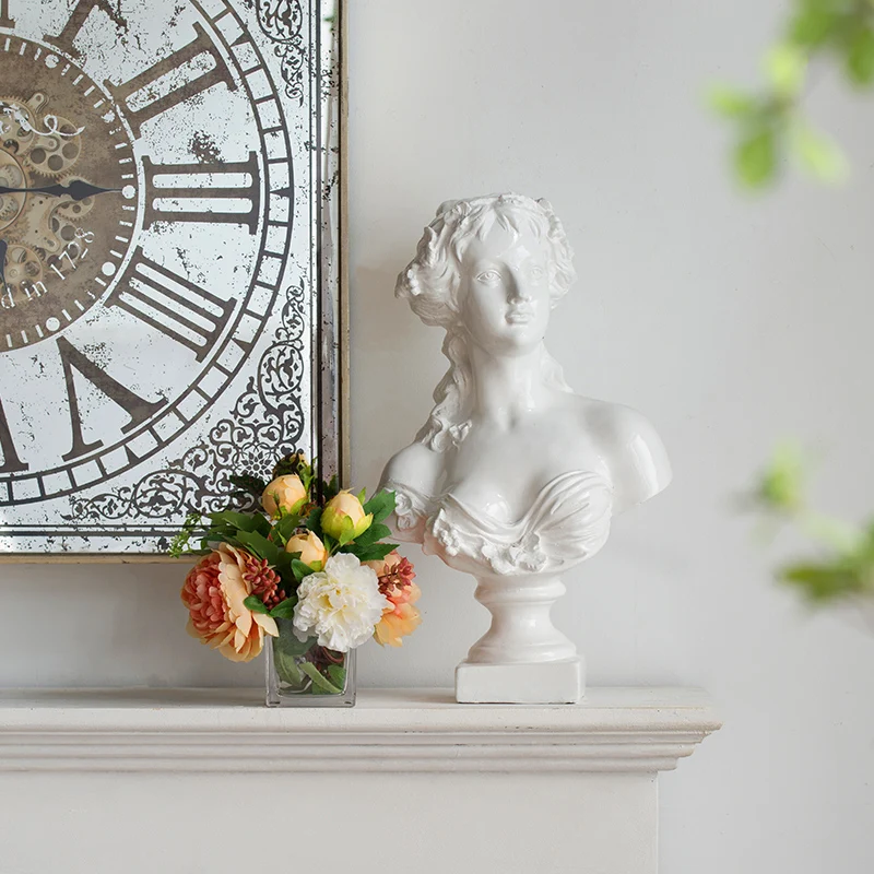 

EUROPEAN VENUS GODDESS ART SCULPTURE GIRL FIGURINES CREATIVE RESIN CRAFTS HOME DECORATION LIVING ROOM R5006