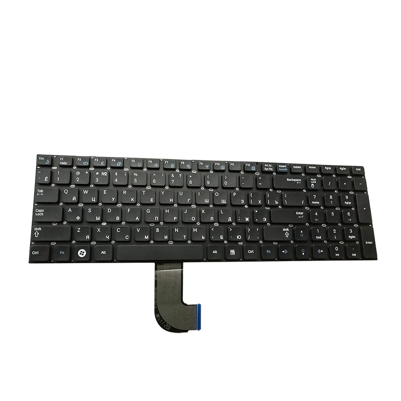 GZEELE Новая русская клавиатура для ноутбука для samsung RF712 RF710 RF711 RF730 черная без рамки BA59-02848L CNBA5902848 9Z. N6ASN. 006