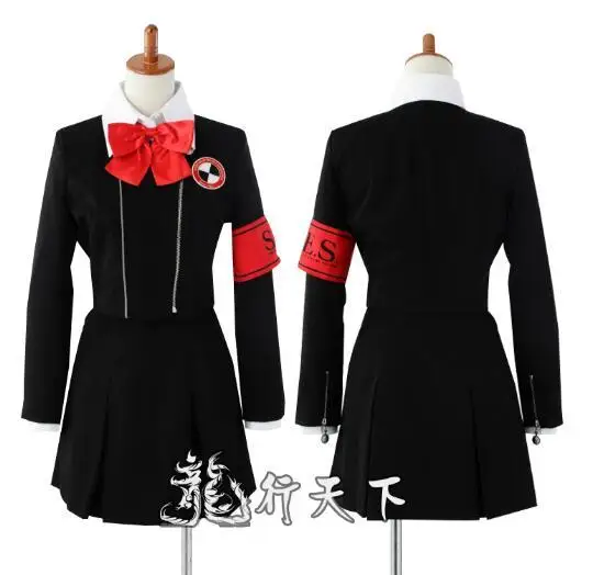 

Shin Megami Tensei Persona 3 Mitsuru Kirijo Chihiro Fushimi female school uniform Cosplay Costume Halloween costume custom made