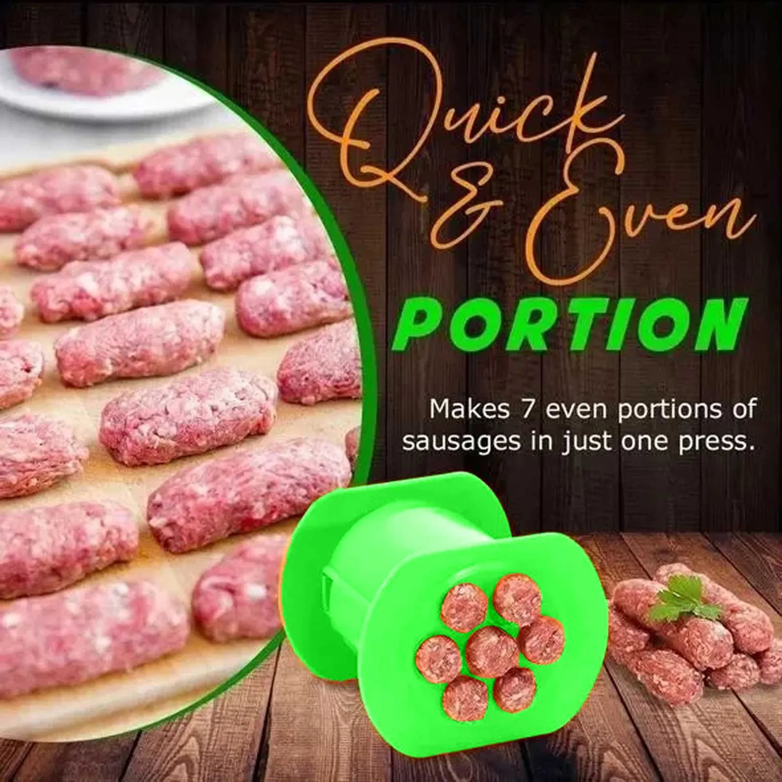 Cevapcici Press Maker Manual Sausage Meat Stuffer Filler Hand Operated Machines For Kitchen Cuisine Newest |