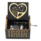 Деревянная музыкальная шкатулка аниме композиция папа мама подарок от моей дочери романтическая тетушка для подруги Te mo мама друзья