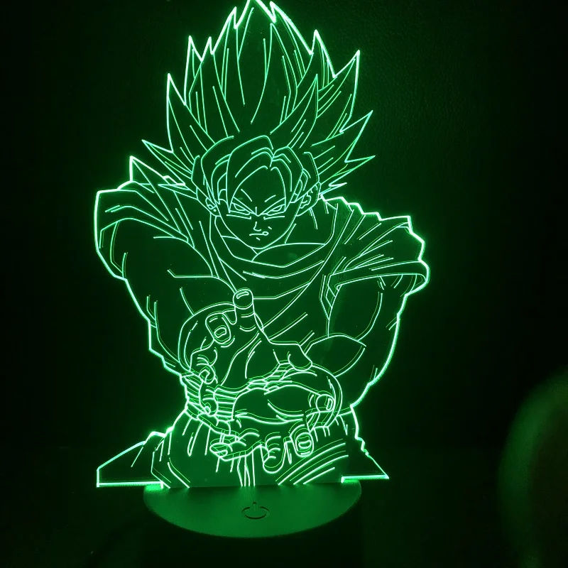 VCity 3D ночник Dragon Ball серии Goku мультфильм рисунок Touch беспроводной USB лампа атмосферное освещение домашний магазин стол современный декор