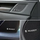 Автомобильный Стайлинг, яркая алюминиевая эмблема, внутренний динамик, звуковой значок для Peugeot 206, 207, 208, 306, 307, 308, 407, 408, 508, 2008, 3008