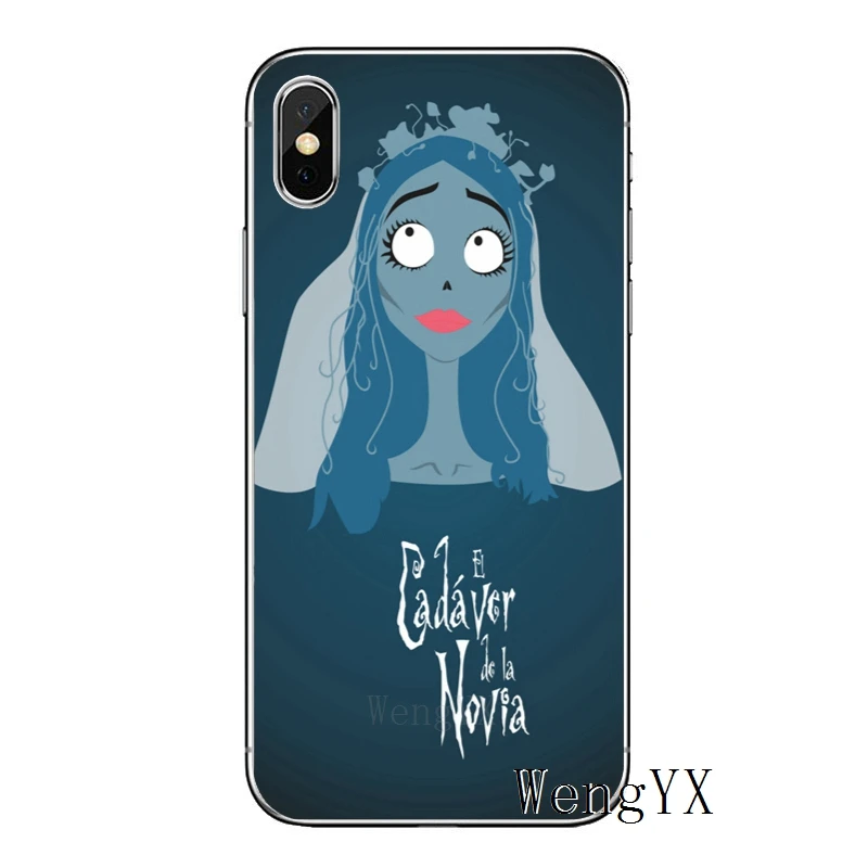 Tim Burton s Труп невесты для samsung Galaxy A10 A30 A40 A50 A60 A70 huawei P30 lite pro P Smart Y6 мягкий чехол - Цвет: Corpse-Bride-A-18