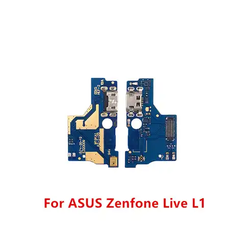 Плата подключения зарядного устройства USB для ASUS Zenfone Live L1 ZA550KL X00RD, разъем Micro Dock для зарядки с микрофоном