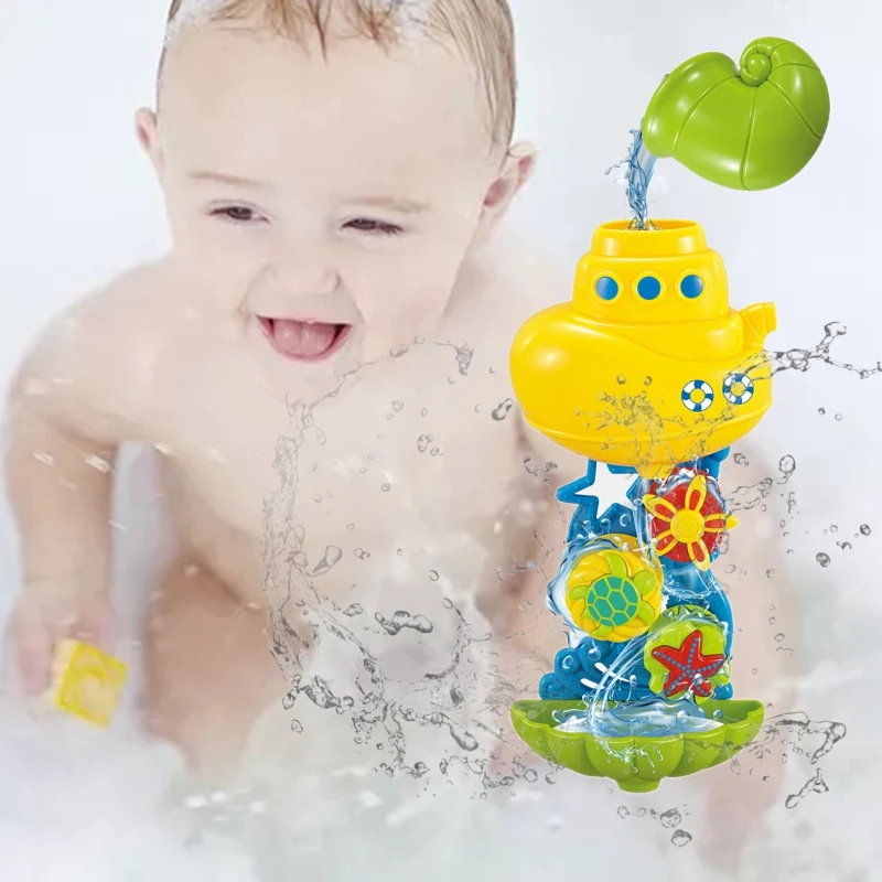 Детские игрушки для ванной игры водопад станция спина и потока развивающие