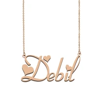 debil name necklace custom name necklace for women girls best friends birthday wedding christmas mother days gift