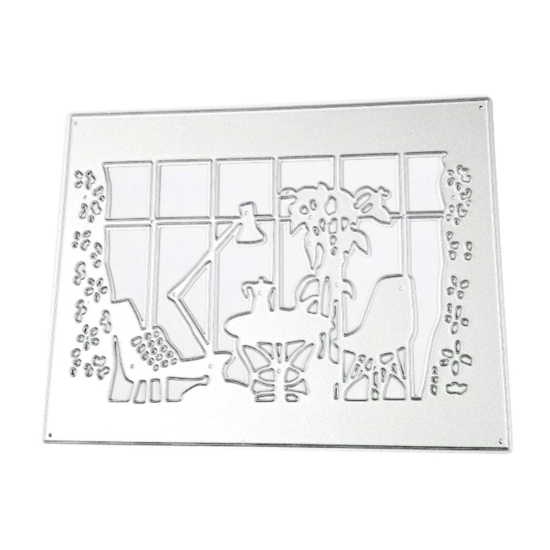

Afternoon Tea Metal Cutting Dies Stencil Scrapbooking DIY Album Stamp Paper Card X7JE