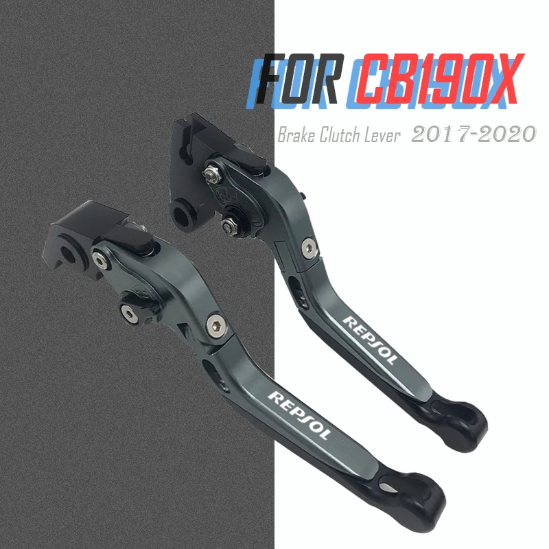 

CB 190 X For HONDA CB190X 2017 2018 2019 2020 Motorcycle CNC Aluminum Alloy Adjustable Folding Extendable Brake Clutch Levers