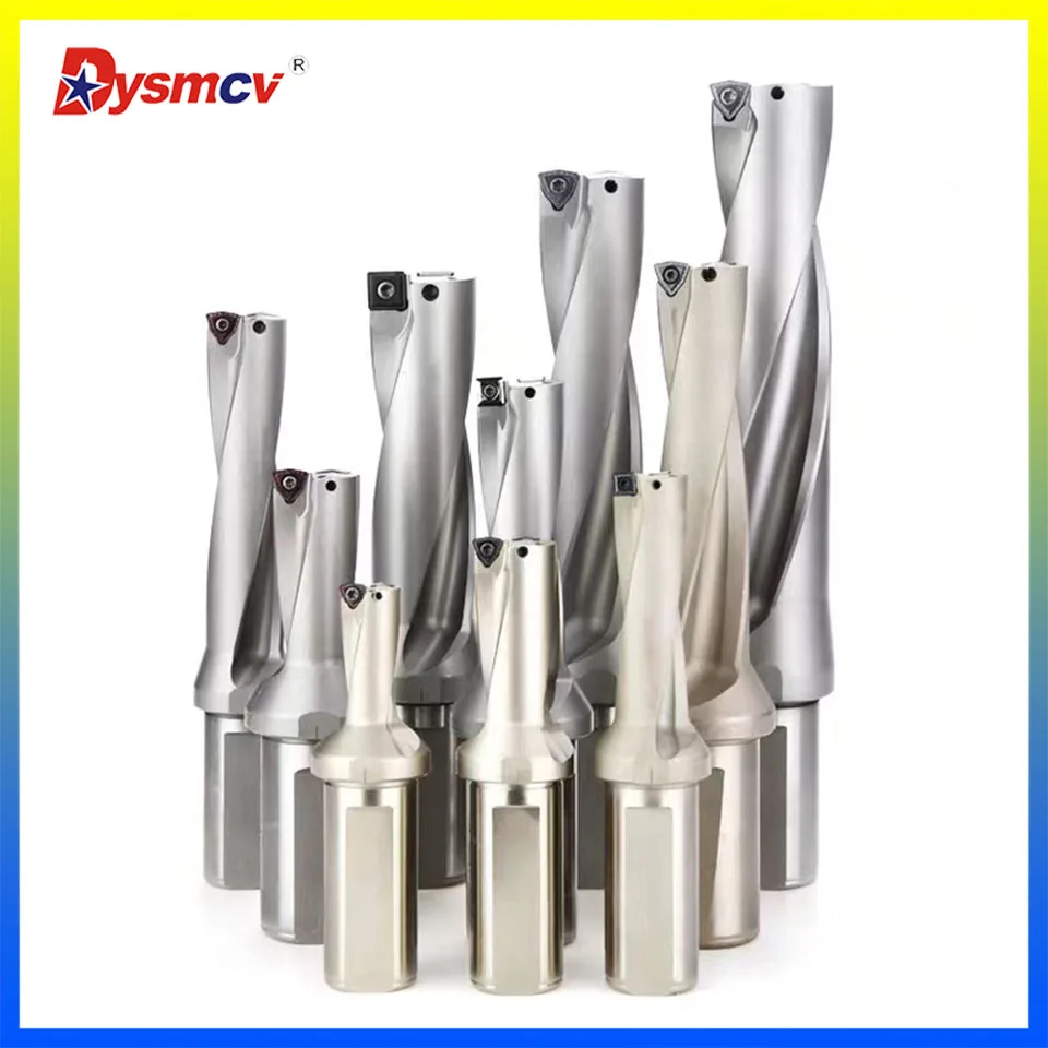 

WC series drill bits Metal drill bit 13mm-50mm depth 2D 3D 4D indexable U drill bit Machinery, lathe, CNC high quality