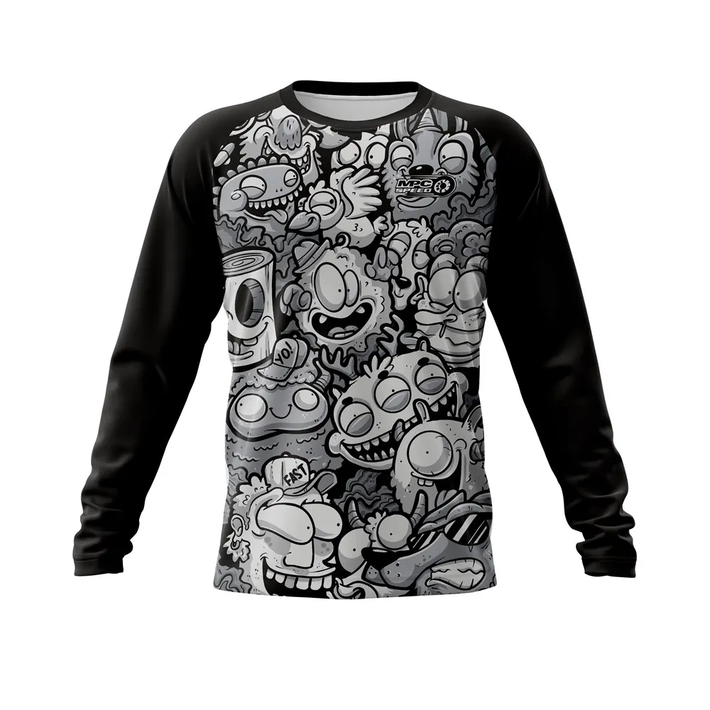 2021 велосипедная бездорожья MPC с длинным рукавом Джерси скоростная выработка