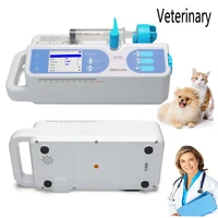 veterinary abnormal real time alarm syringe pump portable digital infusion pump large lcd display electric syringe pump animals
