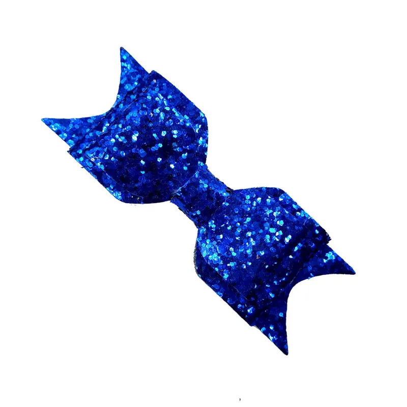 1 шт. модная заколка с блестками и бантом для девочек детский головной убор в