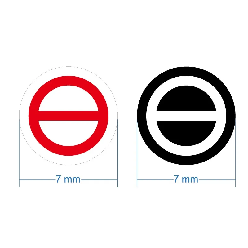 7 мм 260 шт. не пожалуйста введите гарантийную пустые Стикеры выбирайте черного или