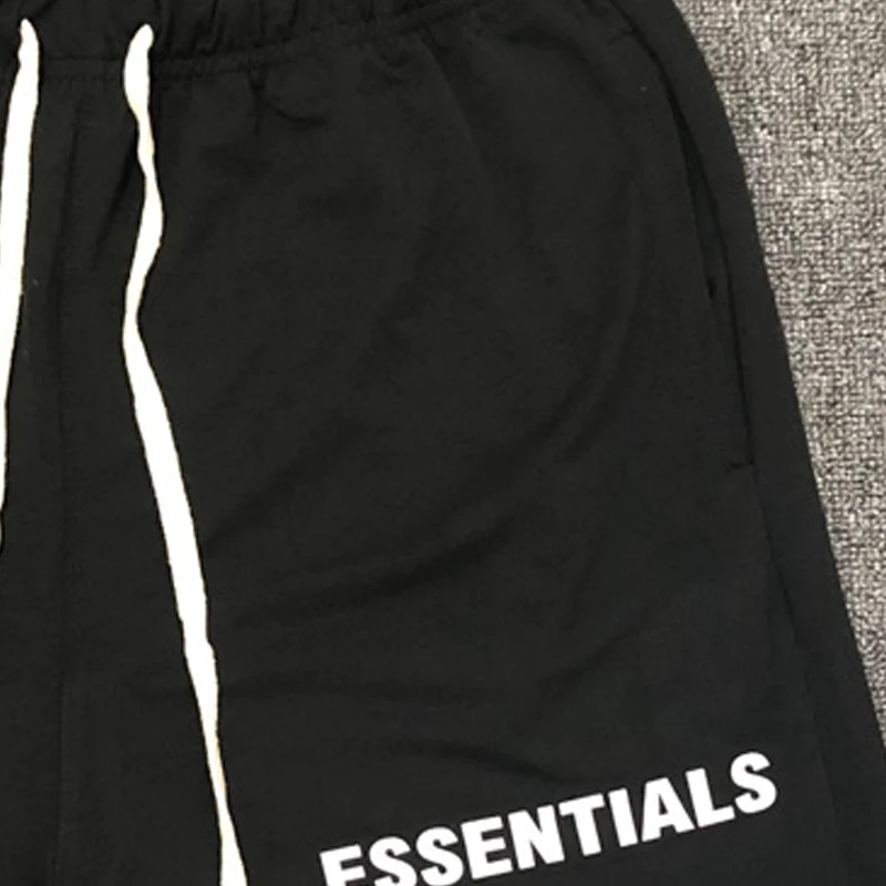 

JANSANELIN Muscle Fitness High Street Men's Summer Loose Sports Trend Casual Cotton Shorts