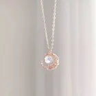 Ожерелье женское с подвеской в виде полумесяца