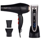 Cceyin профессиональный фен для волос с низким уровнем шума, фен с керамическим лезвием, электрическая машинка для стрижки волос, беспроводная Проводная двойного назначения, триммер для волос