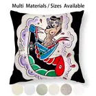  Pin-Up тату Искусство Наволочка для подушки наволочка для подушки хлопчатобумажная льняная наволочка с татуировкой для татуировок художественная Татуировка Рисование татуировок Белфаст