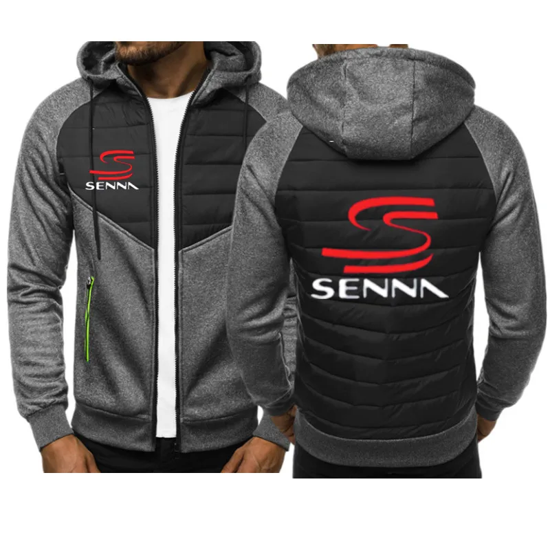 

SENN Men Winter Parkas Fashion Solid Hooded Cotton Coat Jacket Casual Warm Clothes Mens Overcoat Streetwear Puffer Jacke