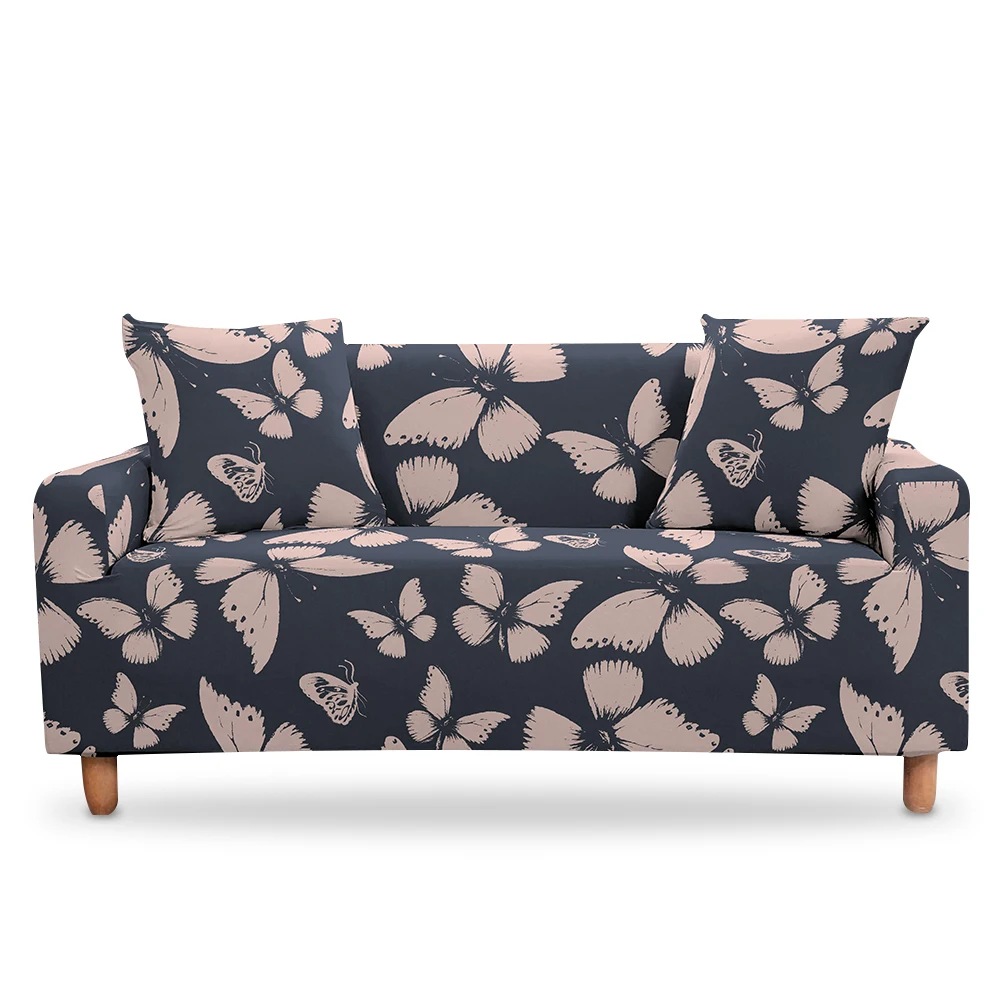 

Sofa Slipcover Butterfly Stretch Sofa Covers For Living Room Elastic Couch Cover Sofa Towel Chair Sofa Cover L-shape Sofa Cover