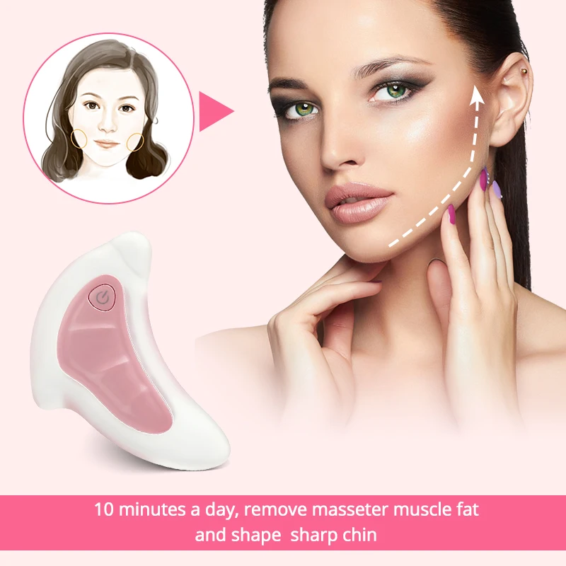 Мини электрический инструмент для лифтинга лица массажный похудения