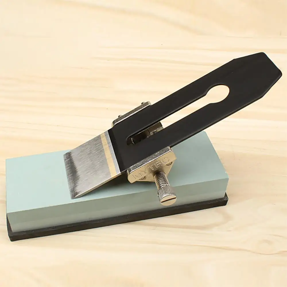 Stainless Steel Side Clamping Fixed Angle Honing Guide for Wood Chisel Planer Blade Flat Edge Sharpening TDH | Инструменты