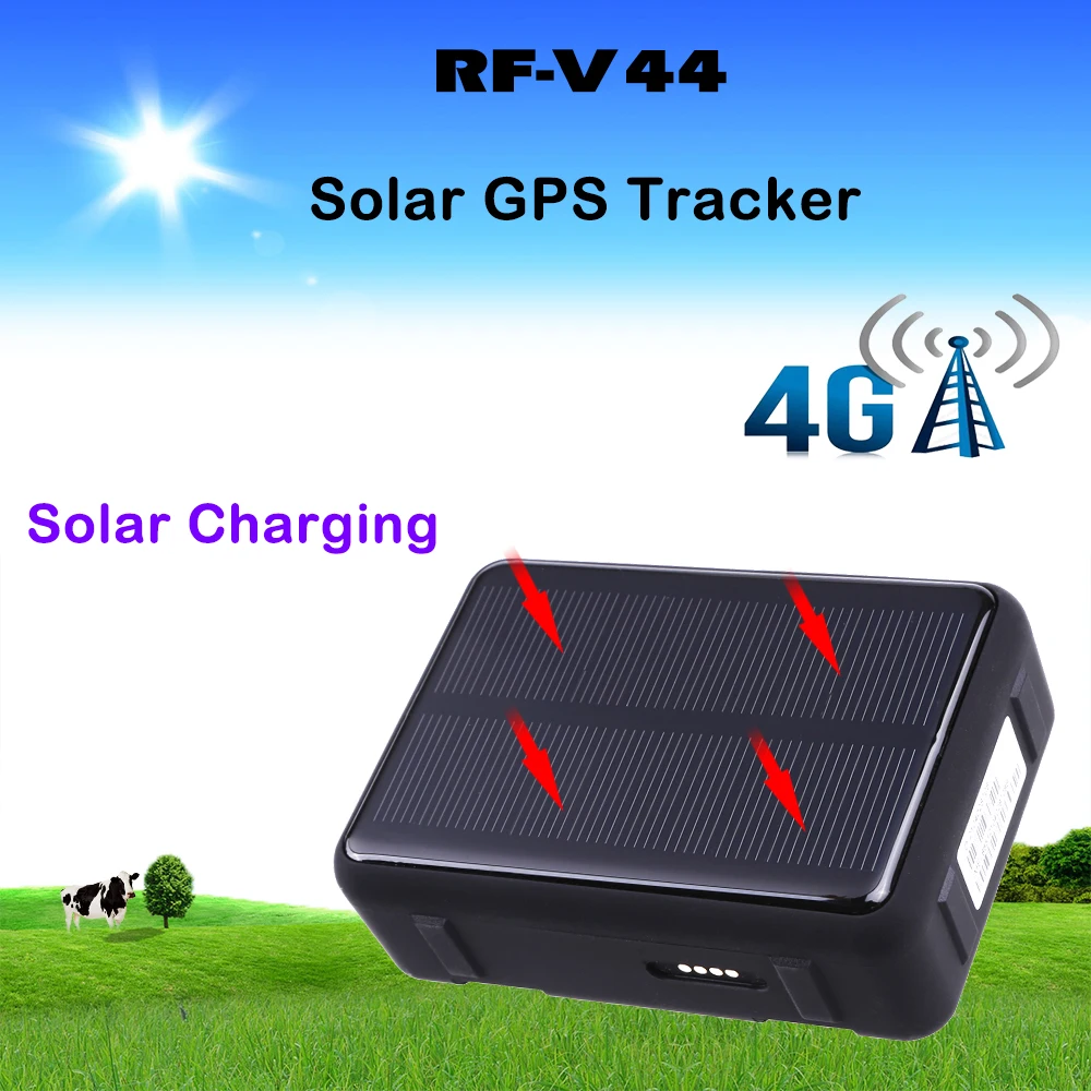 4G Корова GPS трекер 9000 мАч солнечный энергетический опциональный ошейник