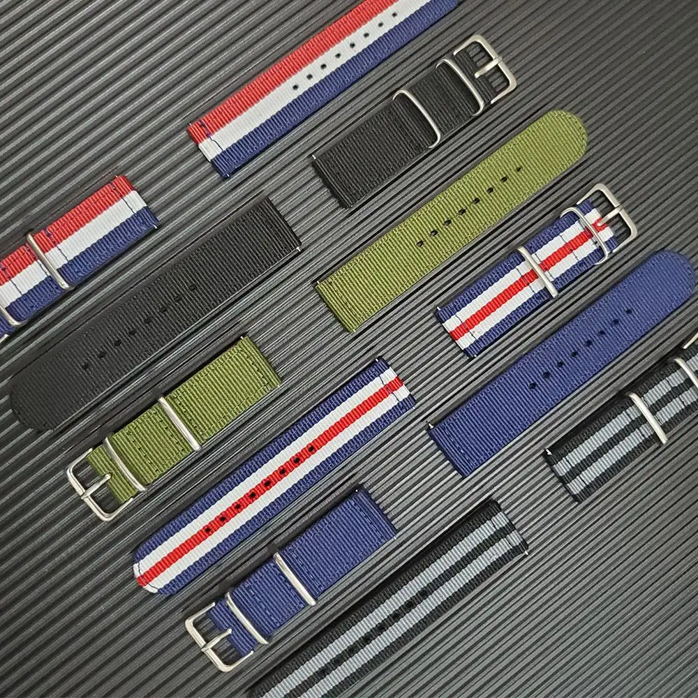 

Ремешок нейлоновый для Samsung Galaxy watch 42 46 мм/Active Gear S3 S2 Classic, тканевый браслет для Huawei GT/Amazfit GTR/Bip, 20 22 мм