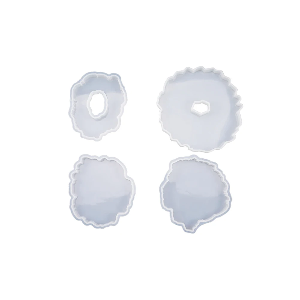 Украшения эллипс прессформы Кристалл эпоксидная зеркальная форма поверхность