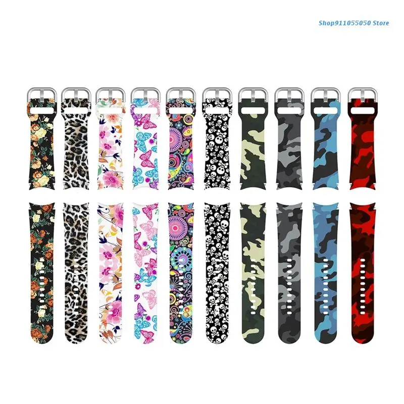 

Ремешок сменный Силиконовый водонепроницаемый для Samsung Watch 4, 20 мм