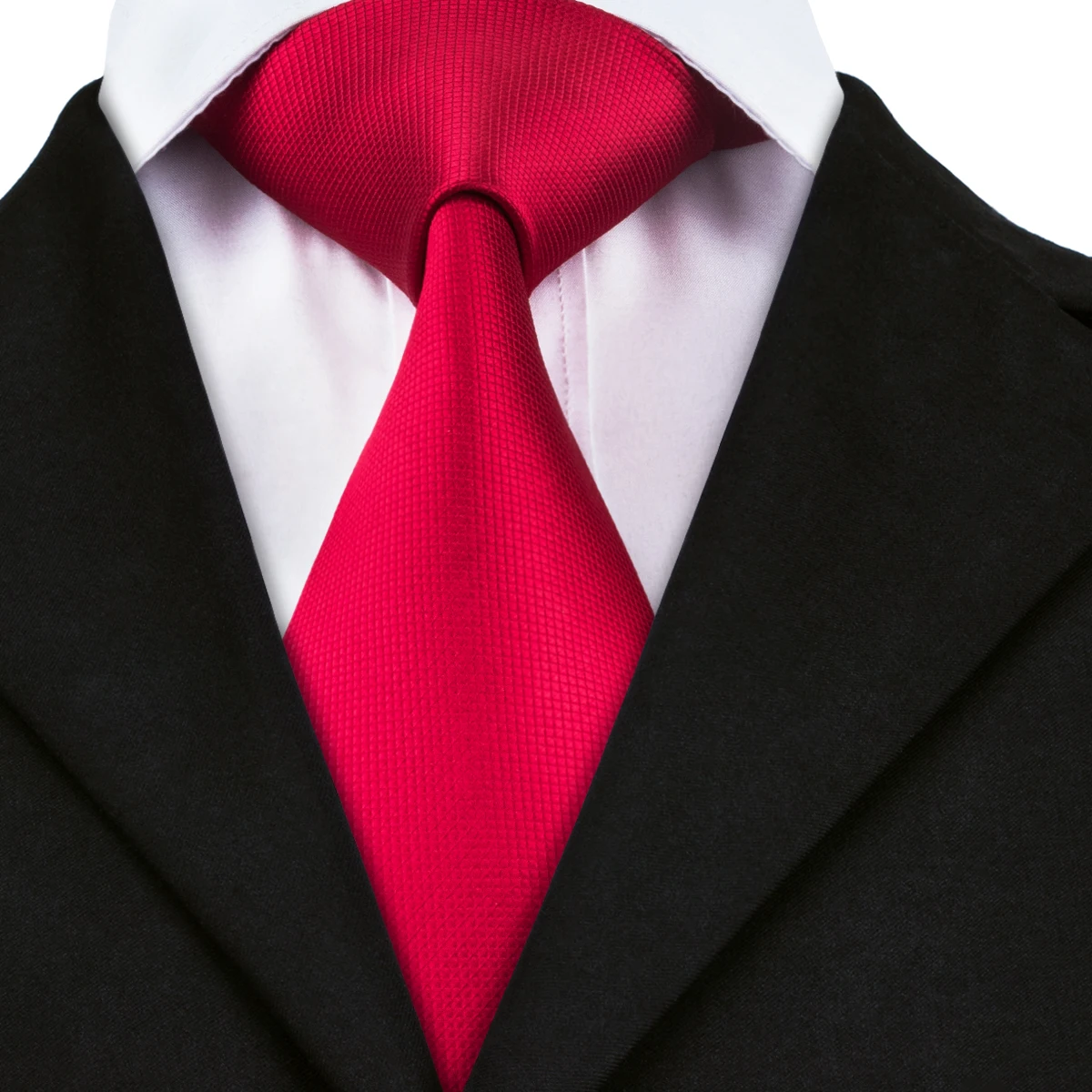 Hi-Tie 50 стилей 100% шелк одиночный галстук для мужчин Пейсли точка мужской черный