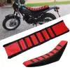 

Electric Insulation Cushion Cover Universal Rib Motocross Dirt Bike Seat Cover for Honda Yamaha Suzuki Red Black