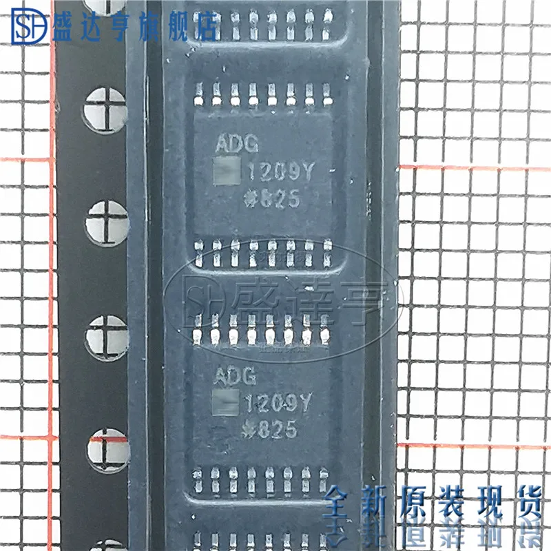 ADG1209YRUZ-REEL7 ИС многократного переключателя 5V низшее Рон 4:1 MUX +/-15V IC TSSOP-16 новый
