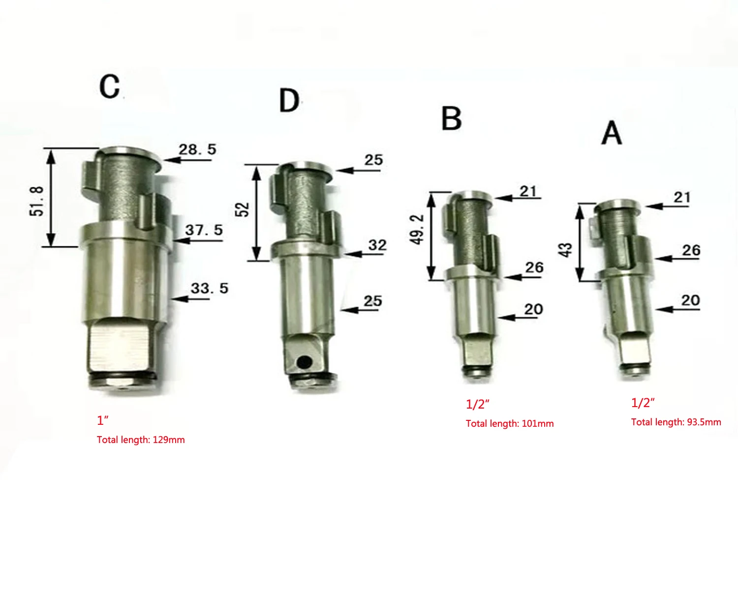 Ударный гайковерт запчасти для ремонта аксессуары технического обслуживания