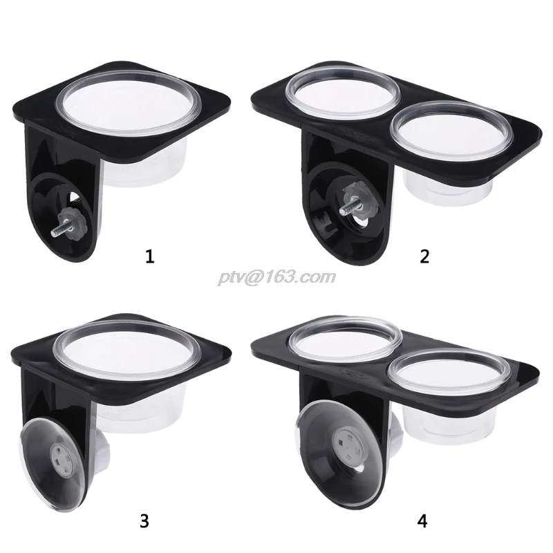 ПЭТ рептилия подача воды пищи миска паук разведение Танк коробочка мыльница