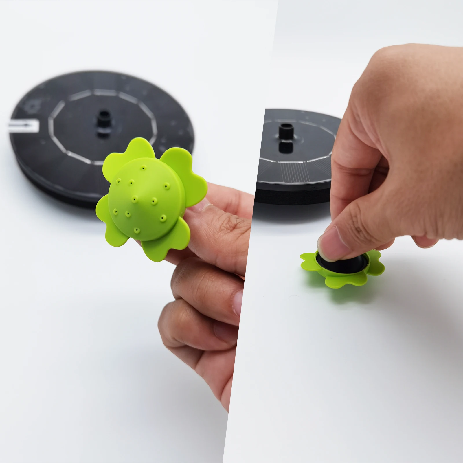 

Floating Solar Fountain Garden Waterfall Fountain Pool Pond Bird Bath Solar Panel Powered Fountain Water Pump Garden Decoration