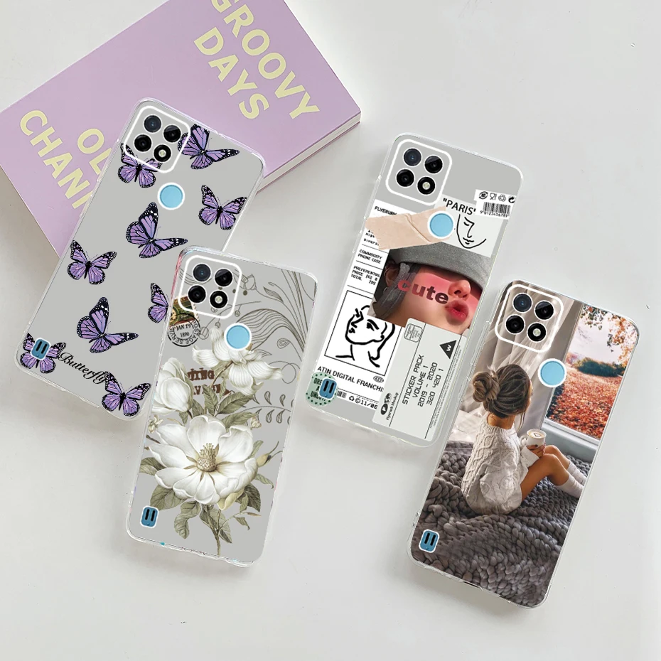 realme c21y c25y case soft silicon tpu back cover phone case for oppo realme c21y c25y 4g c 25y c 21y 21 y case rmx3261 6 5 inch free global shipping