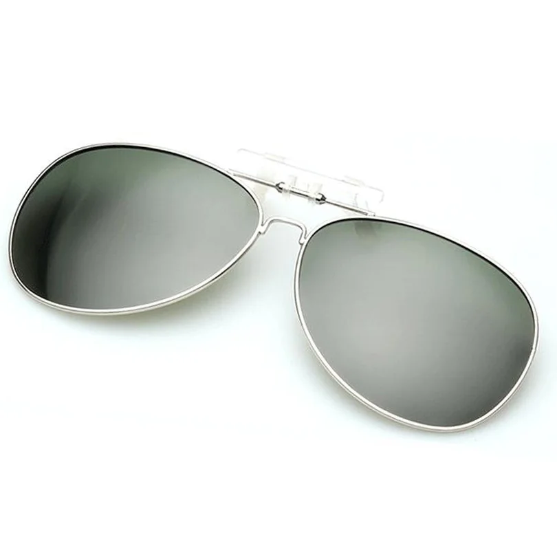 Поляризованные солнцезащитные очки с клипсой для рыбалки вождения ночного