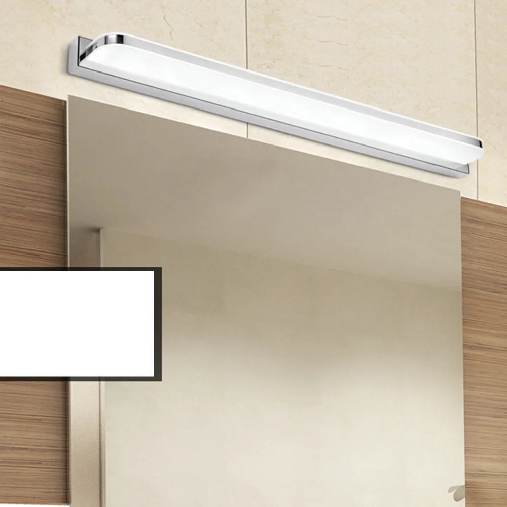 

LED 7W/42cm/5960 Mirror Front Light Acrylic Mirror Light for Bedroom Bathroom (Silver Warm Light)