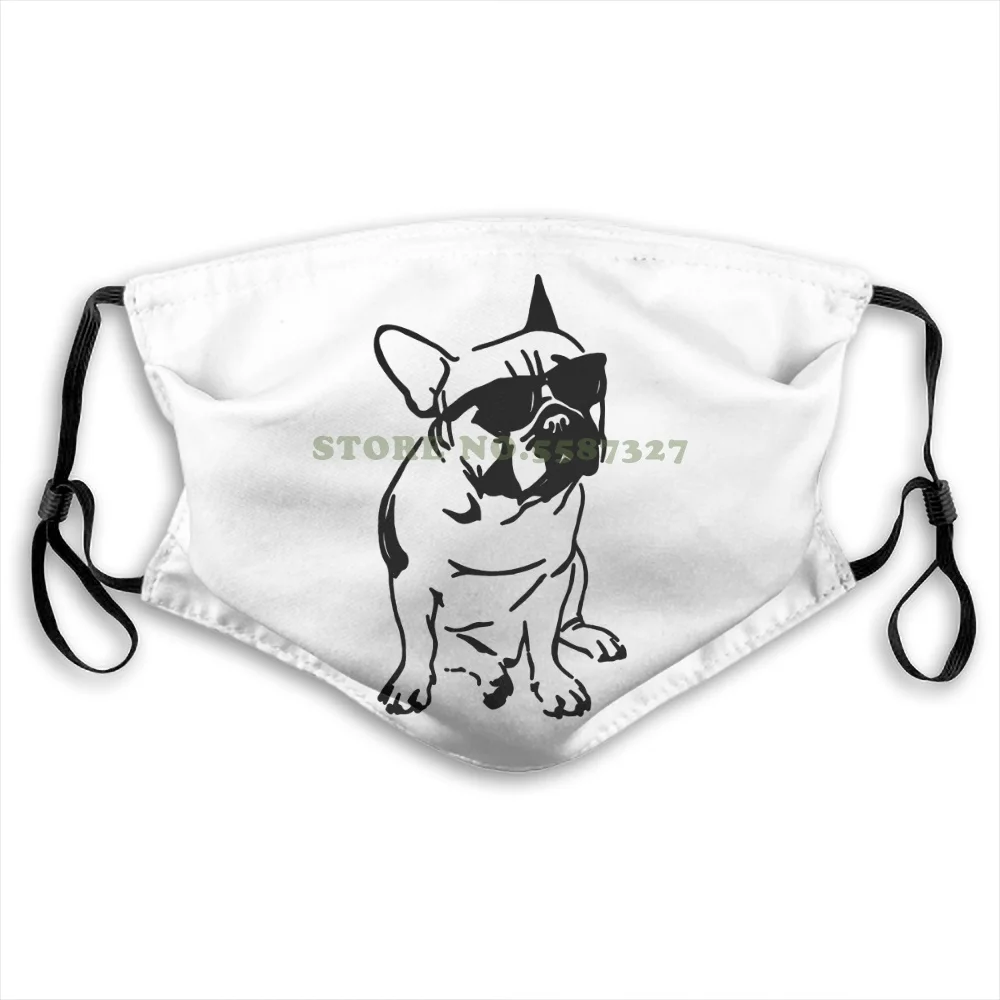 

Масок для лица с французским бульдогом для мужчин и женщин