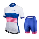 Велосипедный костюм Kafitt 2021, летний тканевый Женский комплект из двух предметов, велосипедные шорты, велосипедные штаны для горного велосипеда, спортивная одежда