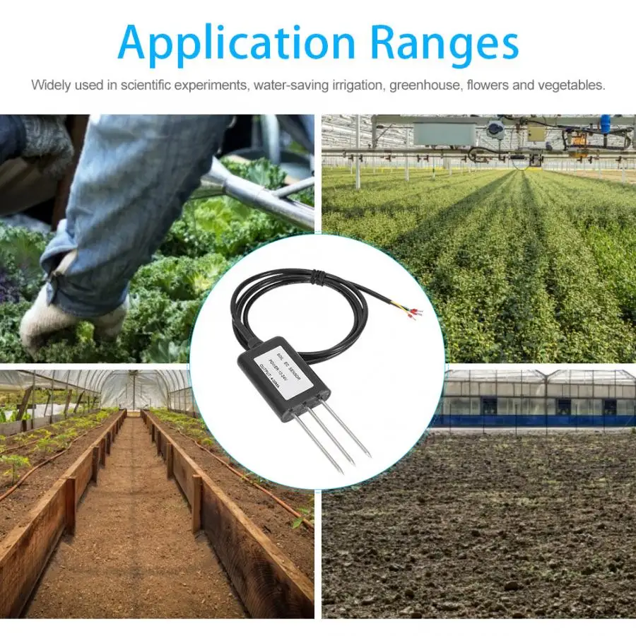 4 20 мА профессиональный водонепроницаемый датчик проводимости почвы детектор