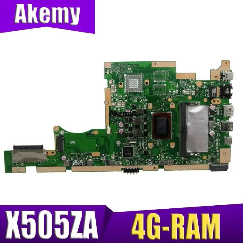 

X505ZA Motherboard 4G-RAM For Asus X505ZA A505ZA Laptop motherboard X505ZA Mainboard