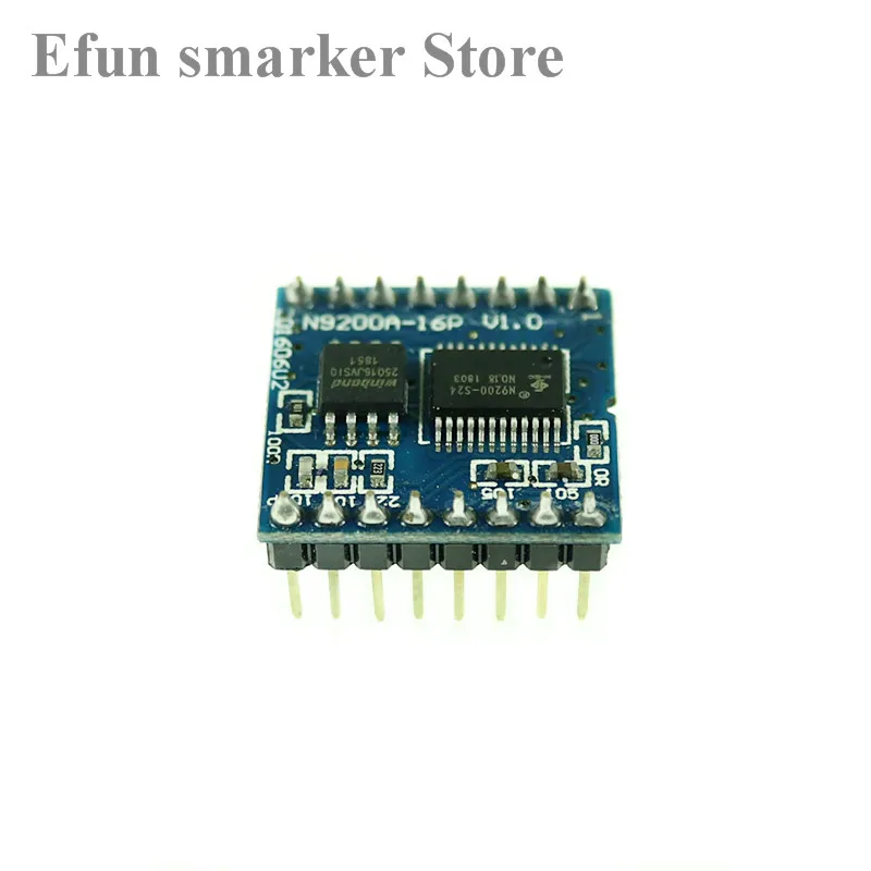 Стерео UART MP3 плеер голосовой модуль звуковая музыка чип 24Bit DAC N9200A w/ SD карта Socke |
