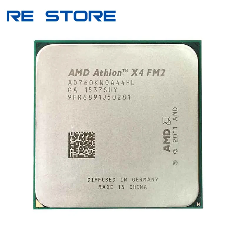 Процессор AMD X4 760k четырехъядерный процессор FM2 3 8 ГГц 4 МБ 100 Вт X4-760k для настольного
