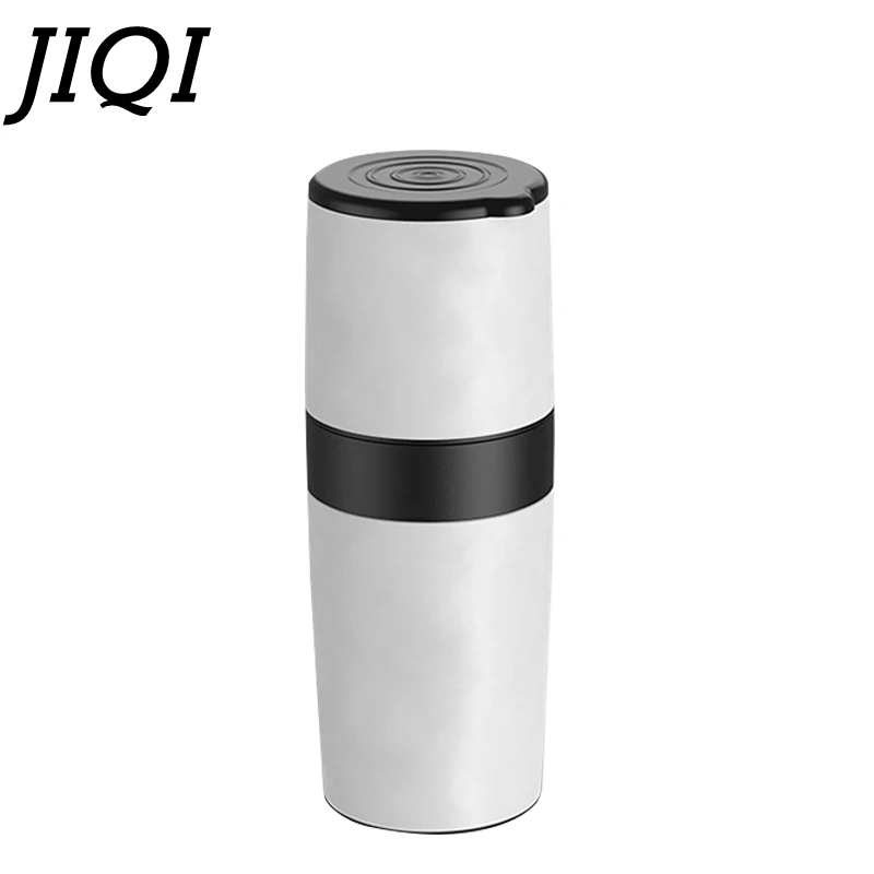 Портативная мини кофемашина JIQI ручная кофемолка с фильтром для кофе|Кофемолки| |