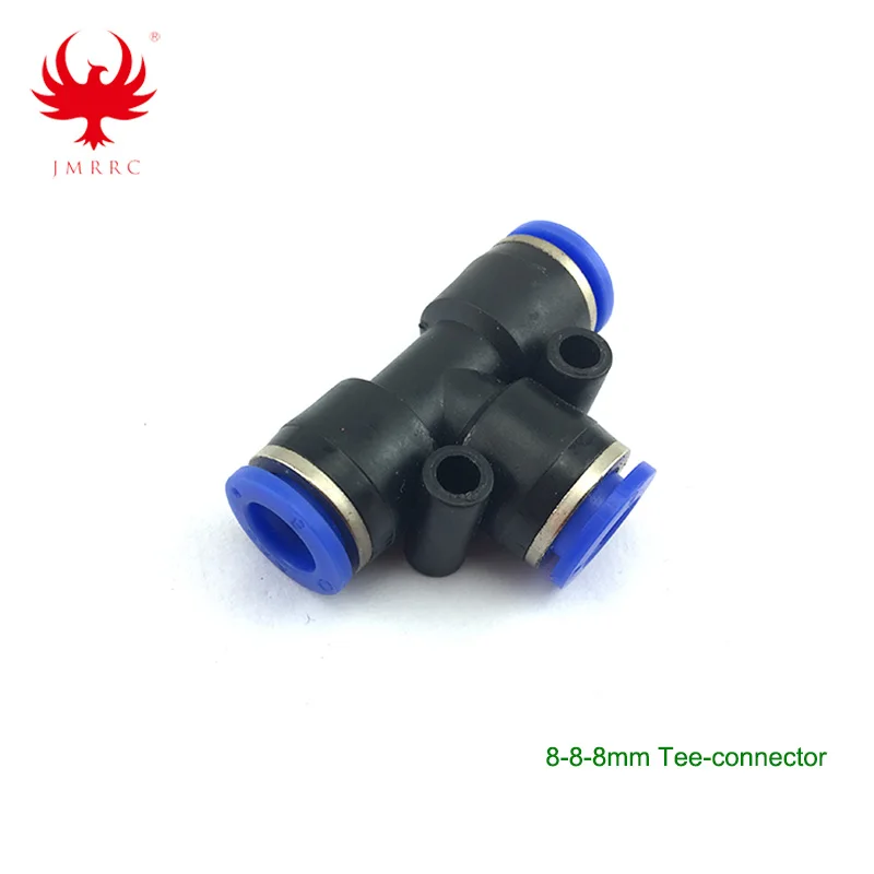 Защитный Штепсель быстрого подключения JMRRC Т-образное соединение 6 мм 8 12 три